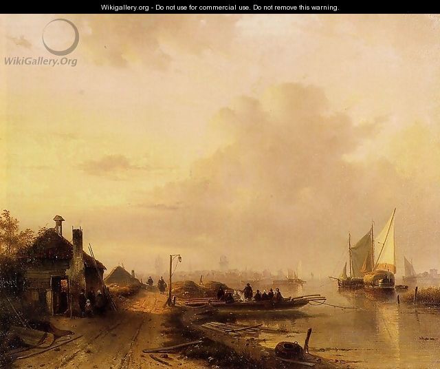 The Ferry 1 - Charles Henri Joseph Leickert