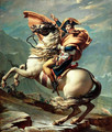 Napoleon Crossing the Alps - Jacques Louis David
