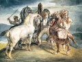 Le marché aux chevaux - Theodore Gericault