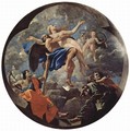 The time and the truth, allegory, Tondo - Nicolas Poussin