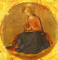Perugia Triptych; The Virgin from the Annunciation - Angelico Fra