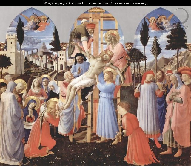 Deposition (Pala di Santa Trinita, detail) 2 - Angelico Fra