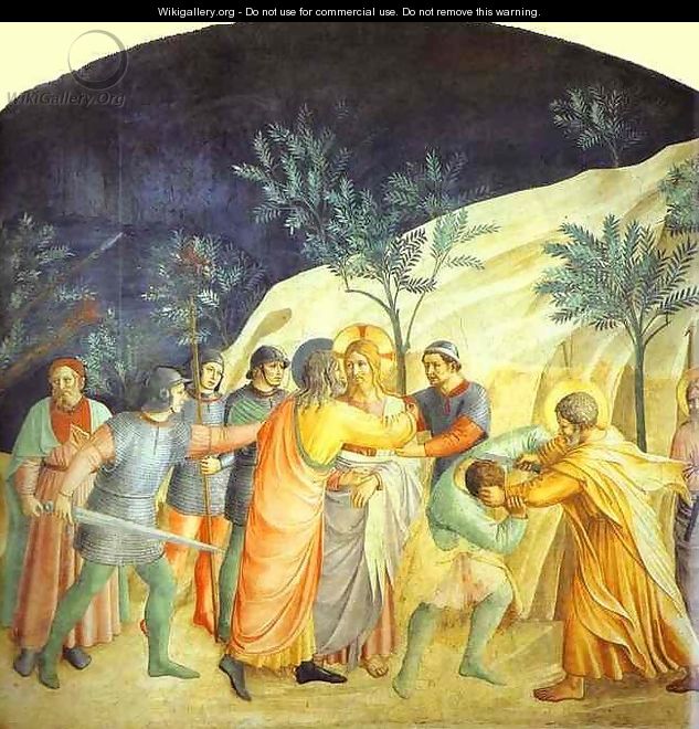 Arrest of Christ - Angelico Fra