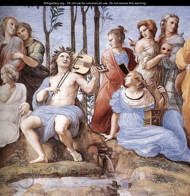 The Parnassus (detail) 3 - Raphael