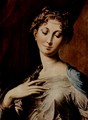Madonna dal Collo Lungo (Madonna with Long Neck) (detail) - Girolamo Francesco Maria Mazzola (Parmigianino)