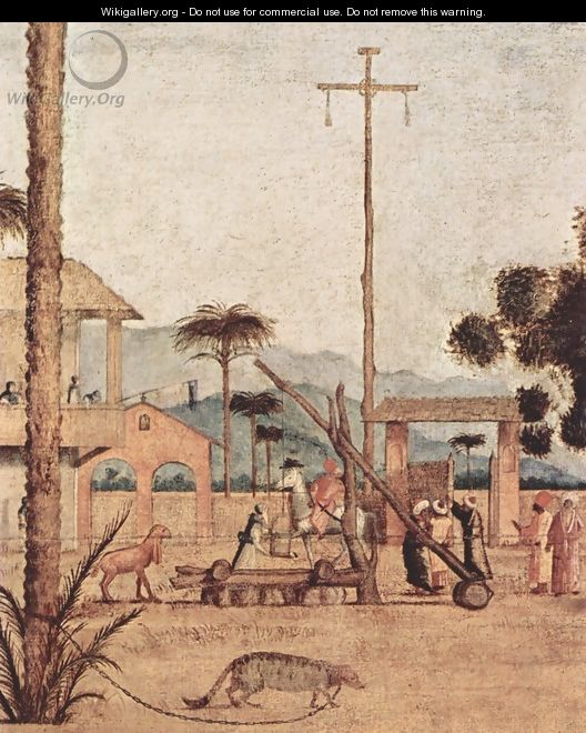 Funeral of St Jerome, detail 1 - Vittore Carpaccio