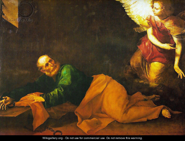 The Liberation of St. Peter - Jusepe de Ribera