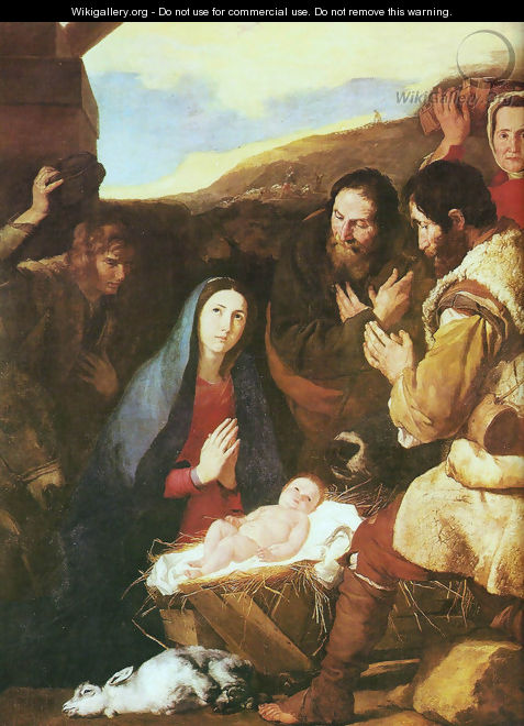 The adoration of the shepherds - Jusepe de Ribera