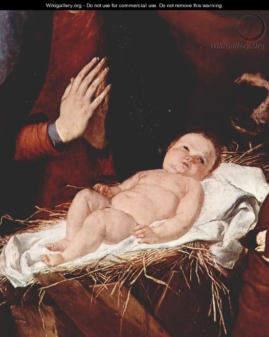 The Adoration of the Shepherds, detail - Jusepe de Ribera