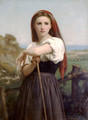 Young Shepherdess - William-Adolphe Bouguereau