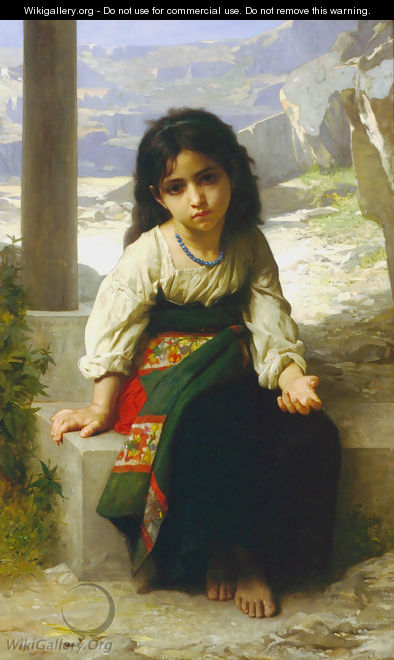 The little beggar - William-Adolphe Bouguereau