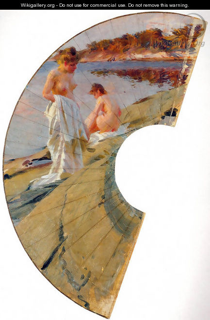 Les baigneuses - Anders Zorn