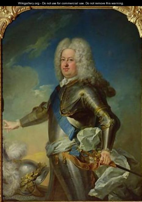 Portrait of Stanislas Lesczinski 1677-1766 King of Poland - Jean Baptiste van Loo