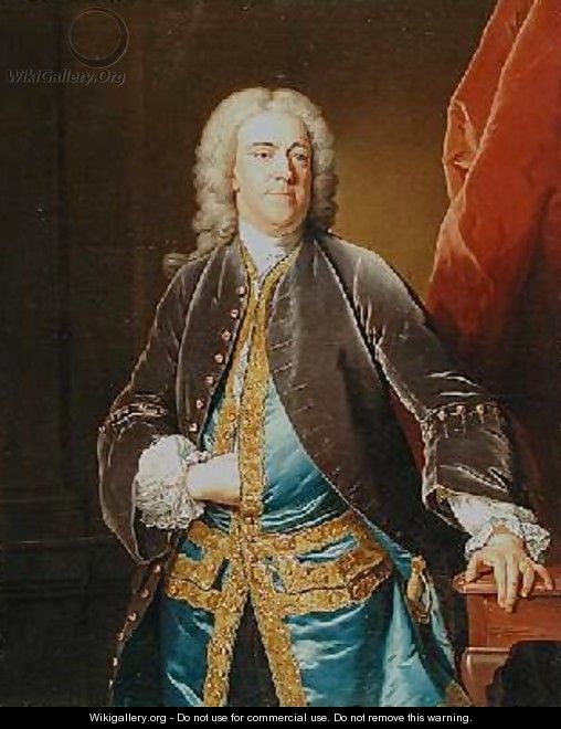 The Right Honourable Stephen Poyntz of Midgeham Berkshire 1740 - Jean Baptiste van Loo