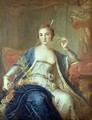 Portrait of Mademoiselle Marie Salle 1702-56 1737 - Louis Michel van Loo