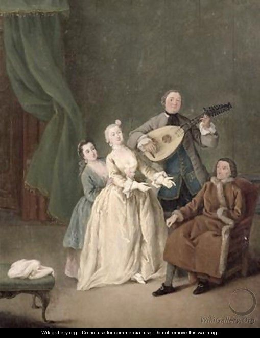The Family Concert 1750 - Pietro Longhi