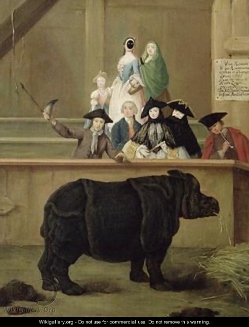 The Rhinoceros 1751 - Pietro Longhi