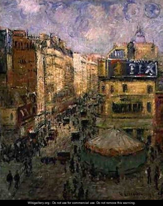 Rue de Clignancourt 1924 - Gustave Loiseau