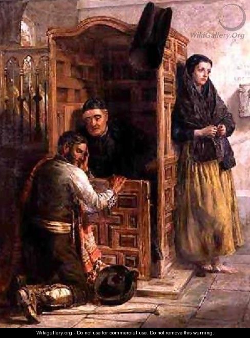 Confession 1862 - Edwin Longsden Long
