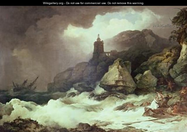 The Shipwreck 1793 - Philip Jacques de Loutherbourg