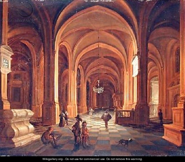 Church Interior 1641 - Anthonie De Lorme