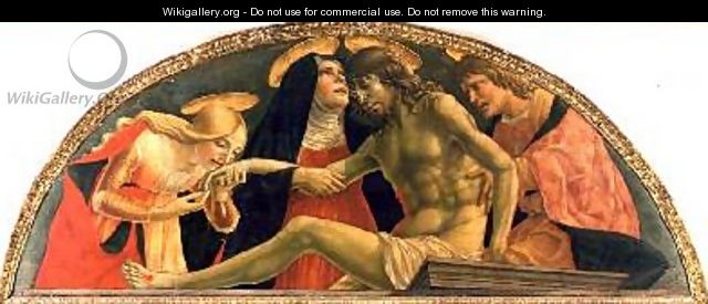 Pieta The Dead Christ 1491 - (Salimbeni) Lorenzo da Sanseverino