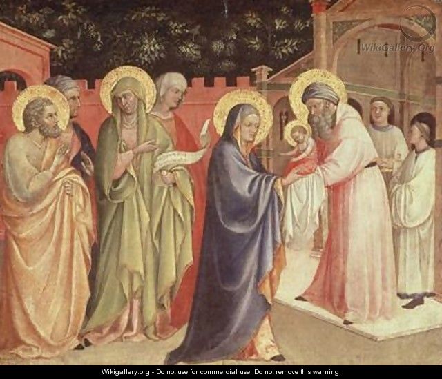 The Presentation in the Temple - Fra (Guido di Pietro) Angelico
