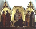 The Virgin of Humility triptych 1404 - Fra (Guido di Pietro) Angelico