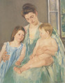 Young Mother And Two Children 1908 - Mary Cassatt