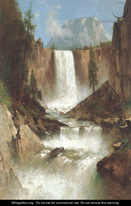 Vernal Falls Yosemite 1889 - Thomas Hill