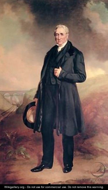 George Stephenson - John Seymour Lucas
