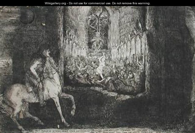 Scene from Tam OShanter by Robert Burns 1759-96 2 - Richard Cockle Lucas