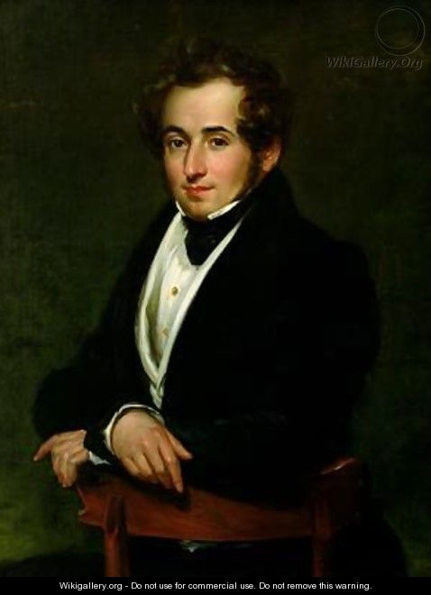 Portrait of Vincenzo Bellini 1801-35 - Pietro Lucchini