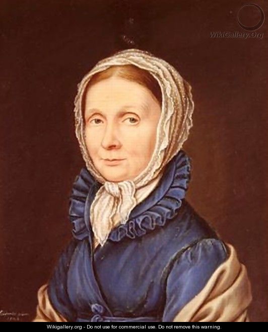 Juliane Baroness von Kruedener 1764-1824 nee Vietinghoff-Scheel 1822 - Gustav Karl Friedrich Luderitz