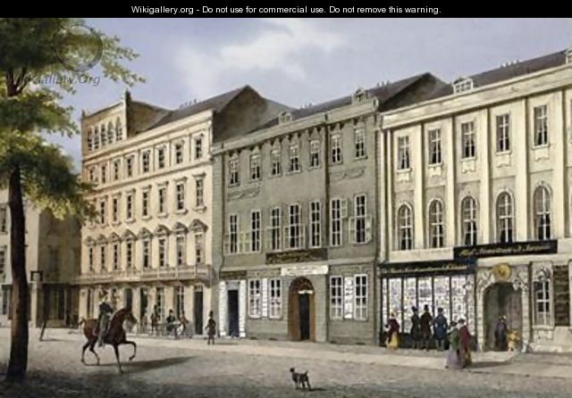 Cranzlers Coffee House Unter den Linden Berlin 1845 - Ludwig Edward Luetke