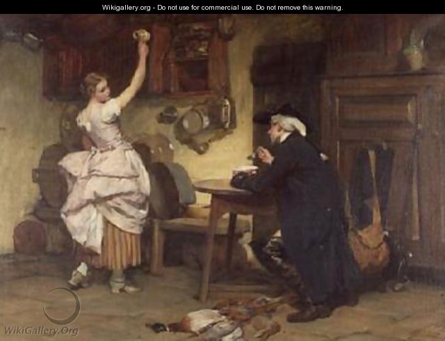 Flirtation 1885 - John Seymour Lucas