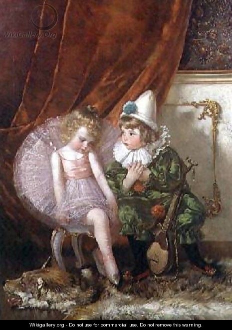 Pierrot and Pierrette - Edmond Louyot