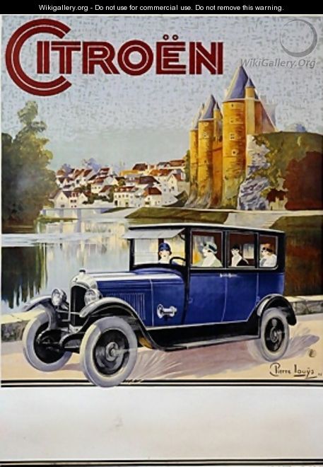 Advertisement for Citroen - Pierre Louys