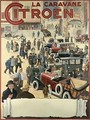 Poster advertising the Citroen Caravan 1925 - Pierre Louys