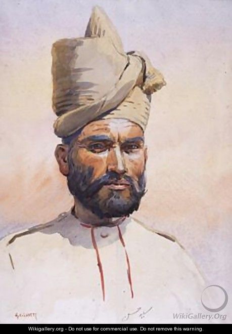 Soldier of the 26th Punjabis Malikdin Khel Afridi - Alfred Crowdy Lovett