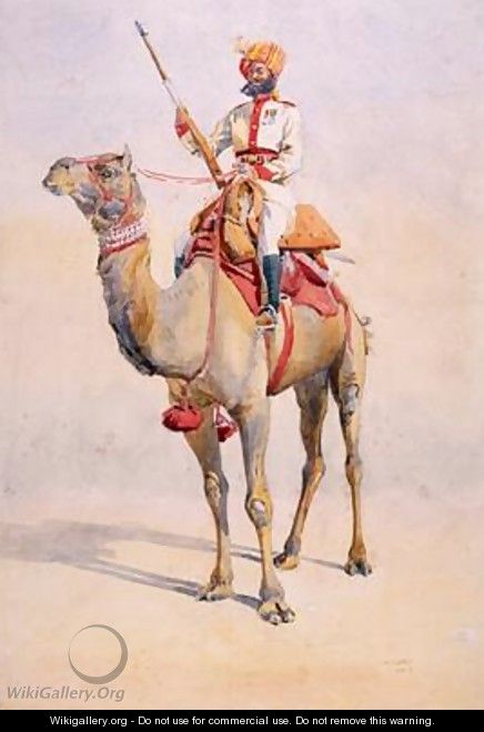 Sowar of the Bikanir Camel Corps - Alfred Crowdy Lovett