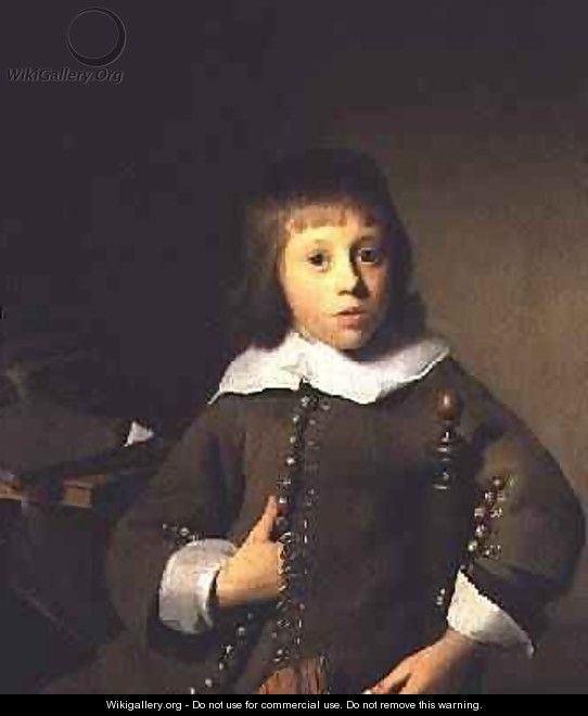 Portrait of a Young Boy - Isaac Luttichuys
