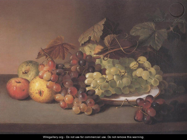 Grapes And Apples 1825 31 - James Peale