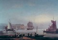 Shipping in an Estuary - Thomas Luny