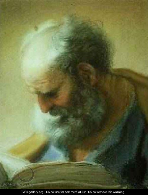 Head of an Apostle - Benedetto Luti