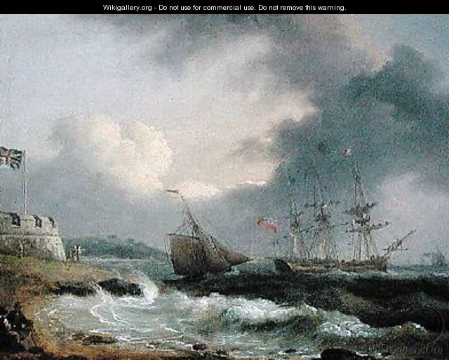 Off the Squadron Cowes - Thomas Luny