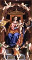Madonna and Child Enthroned - Bernardino Luini