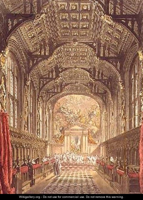 The Chapel of All Souls College - Frederick Mackenzie