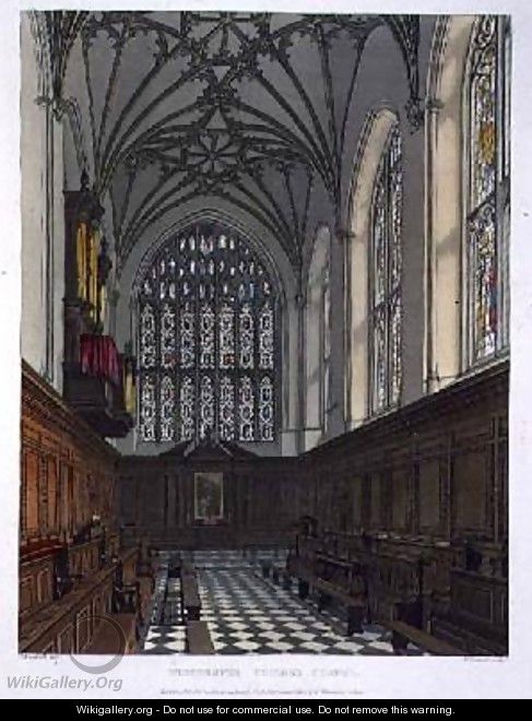 Winchester College Chapel - Frederick Mackenzie