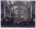 Interior of Christ Church - Frederick Mackenzie